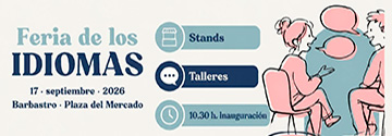 Imagen noticia 'La UNED participa en la primera Feria de los Idiomas de Barbastro'
