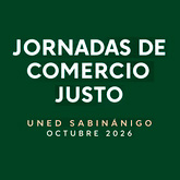 Jornadas sobre Comercio Justo en UNED Sabiñánigo