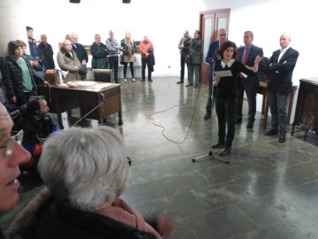 Imagen inauguración exposición "La radio. Un viaje en el tiempo".